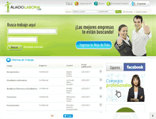 Tablet Screenshot of aliadolaboral.com